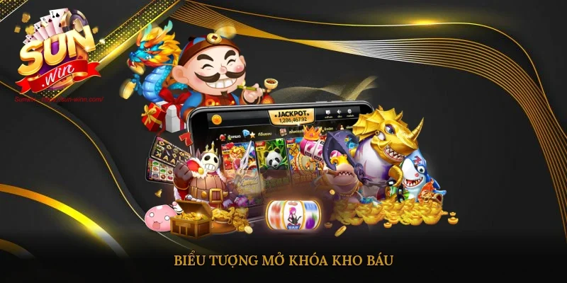 Biểu tượng mở khóa kho báu