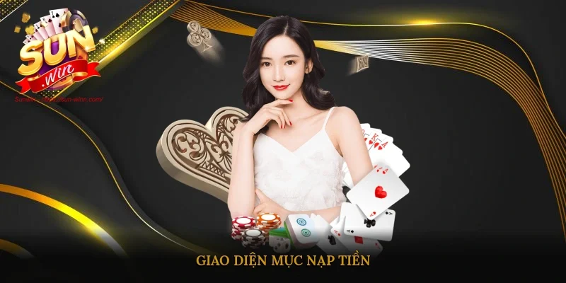 Giao diện mục nạp tiền