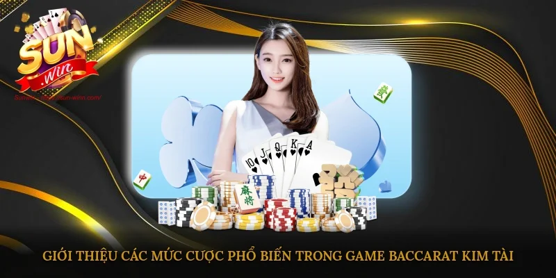 Giới thiệu các mức cược phổ biến trong game Baccarat Kim Tài
